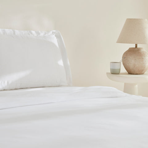 Karaca Home White Collection Felves King Size Bettwäscheset 100% Baumwolle Weiß 240x220 Cm
