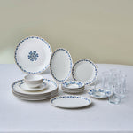 Karaca Bone China İznik 26 Parça Servis Seti, 6 Kişilik, Renkli