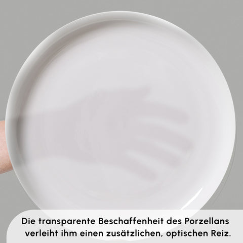 Karaca Streamline Favaro 53-Teiliges 12-Personen Geschirrset Weiß