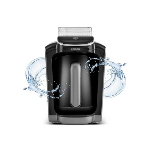 Karaca Hatır Aqua Wassertank Automatische Türkische Kaffeemaschine Galaxy Grey