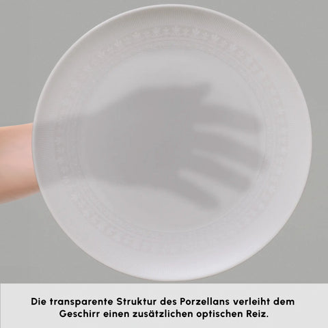 Karaca Forever Bone Artiste 53-Teiliges 12-Personen Geschirrsett