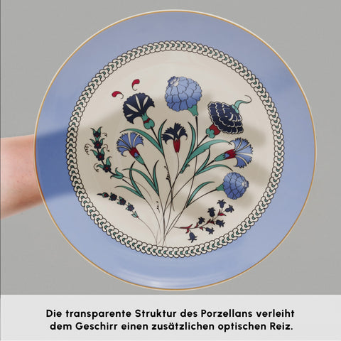 Karaca Blue Clove 26-Teiliges 6-Personen Frühstücksgeschirr