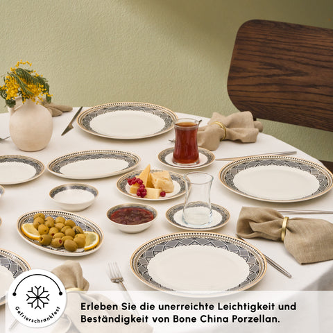 Karaca Globe 26-Piece 6-Person Breakfast Set