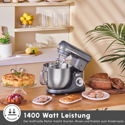 Karaca Blendburst Küchenchef, Grau 1400 W