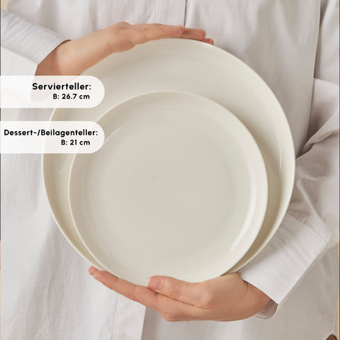 Karaca Streamline Remi 24-teiliges Tafelservice für 6 Personen