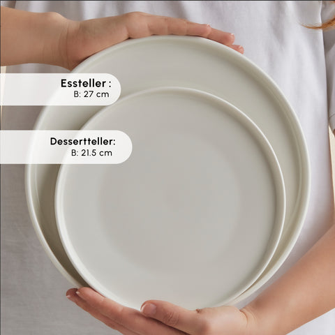 Karaca Stream Bone Felix XL Tafelservice 18-teilig für 6 Personen