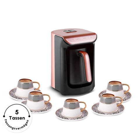 Karaca Hatır Koz Milky Türkische Kaffeemaschine Rose