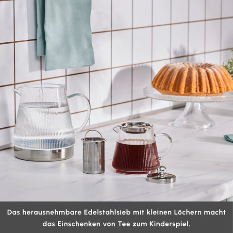 Karaca Keops XL Glass Teapot