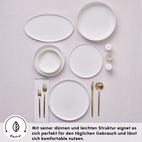 Karaca Earth Collection Matte Glaze 55-teiliges 12-Personen Geschirrset