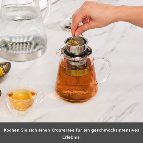 Karaca Keops XL Glass Teapot