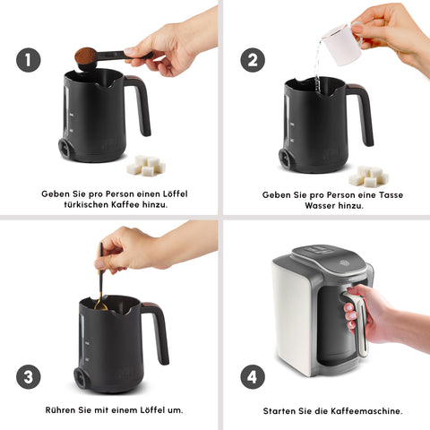 Karaca Hatır Neo Türkische Kaffeemaschine – Starlight
