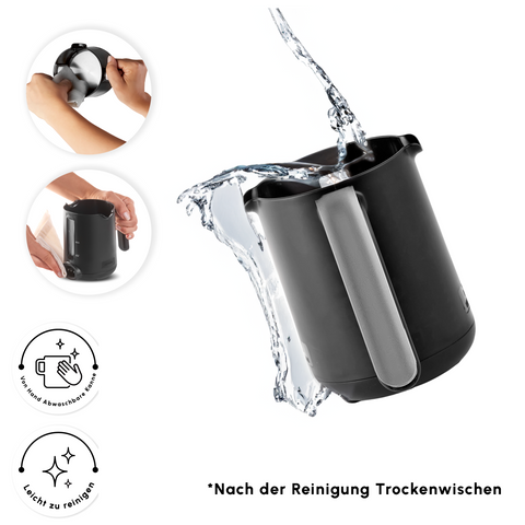 Karaca Hatır Aqua Wassertank Automatische Türkische Kaffeemaschine Galaxy Grey