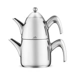 Jumbo 6500 Vollmetall-Teekessel-Set aus Edelstahl