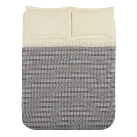 Karaca Home Destina Marineblau Bettdecke für zwei Personen