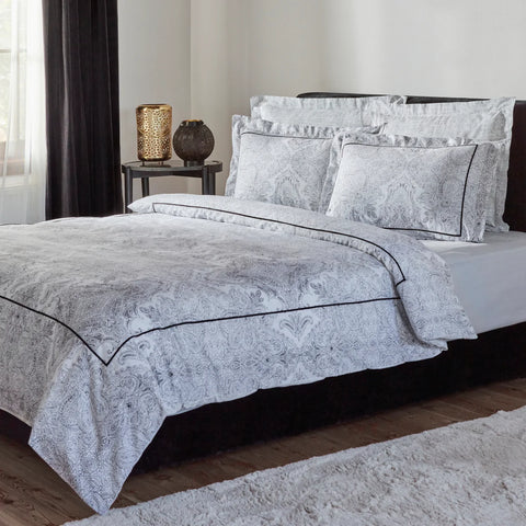 Karaca Artco Bettwäsche-Set aus 100 % Baumwollsatin für Einzelbett