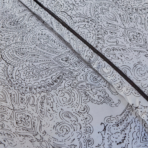 Karaca Home Artco Saten Nevresim Seti Çift Kişilik 200 x 220 cm, Siyah