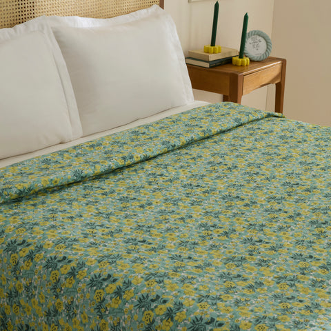 Sarah Anderson Elroy Doppelbett Bettdecke Mint