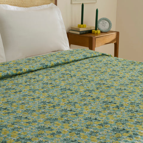 Sarah Anderson Elroy Doppelbett Bettdecke Mint