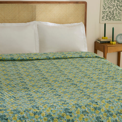 Sarah Anderson Elroy Doppelbett Bettdecke Mint