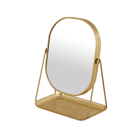 Karaca Home Reora Ayna, 20,5x13x28 cm, Altın