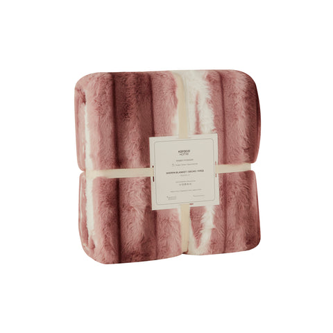 Karaca Rabbit Powder Sherpa Decke 130x150