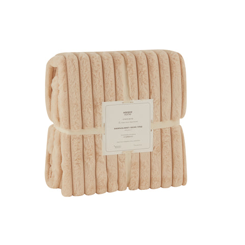 Karaca Rabbit Sher Einzelbettdecke Beige