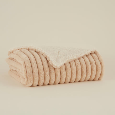 Karaca Rabbit Sherpa TV-Decke Beige
