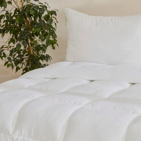 Karaca Basic Microfiber Decke Weiß 135x200