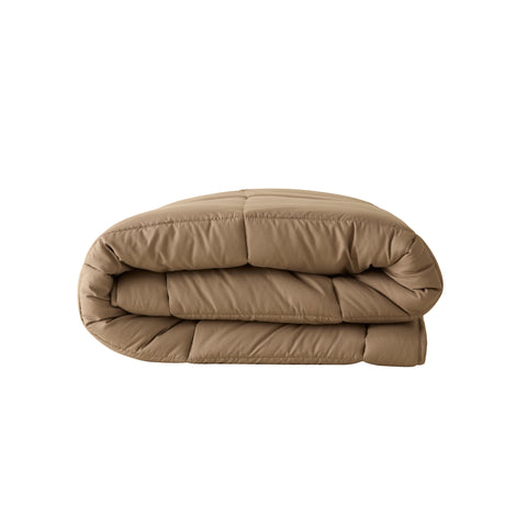 Karaca Double Face comforter Beige-Mocha 155x220  