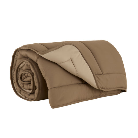 Karaca Double Face Bettdecke Beige-Mocha 200X200