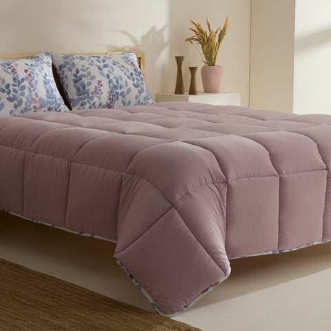 Karaca Leaf Multicolor Double Comforter Set 200x200+2x50x70
