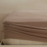 Karaca Home Jersey Fitted Sheet, 100x200+30cm, Beige
 