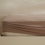 Karaca Home Jersey Fitted Sheet, 160x200+30cm, Beige
 