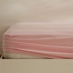 Karaca Home Jersey Spannbettlaken, 160x200+30cm, Dusty Pink