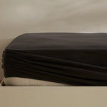Karaca Home Jersey Fitted Sheet, 140x200+30cm, Anthracite
 