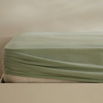 Karaca Home Jersey Fitted Sheet, 180x200+30cm, Mint
 