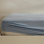 Karaca Home Jersey Fitted Sheet, 140x200+30cm, Blue
 