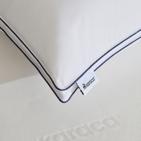 Karaca Dion Gusset Pillow, 50x70 cm, White