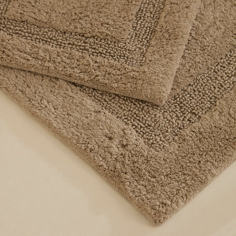 Karaca Pauline Badvorleger-Set, 60 × 90 cm + 40 × 60 cm, Beige