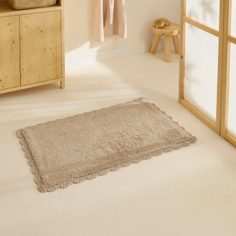 Karaca Natali Badvorleger, 50 × 80 cm, Beige