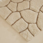 Karaca Stone Badvorleger, 50 × 80 cm, Offwhite