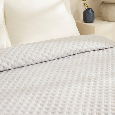 Karaca Ines Tagesdecken-Set, Doppelbett, Grau
