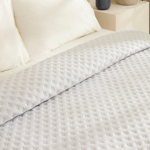 Karaca Ines Tagesdecken-Set, Doppelbett, Grau