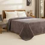Karaca Chloe Bedspread, Single, Anthracite