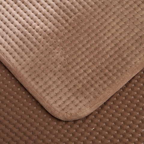 Karaca Chloe Bedspread, Double, Brown