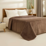 Karaca Chloe Bedspread, Single, Brown