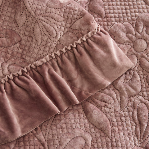 Karaca Audrey Tagesdecke, Doppelbett, Rose