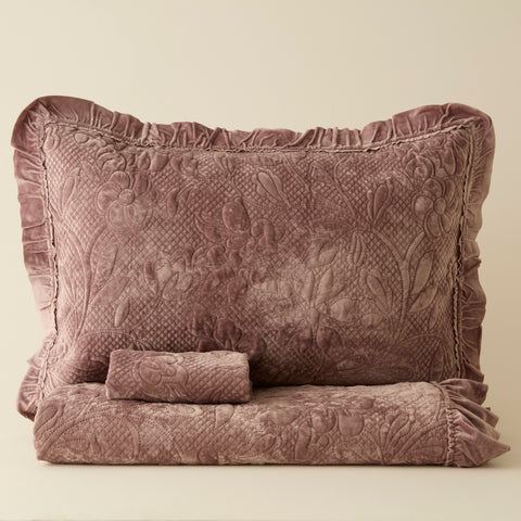 Karaca Audrey Tagesdecke, Doppelbett, Rose
