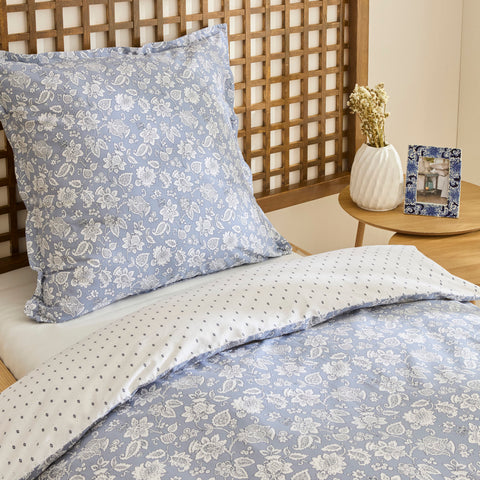 Karaca Celerina Duvet Cover Set, Single, Blue