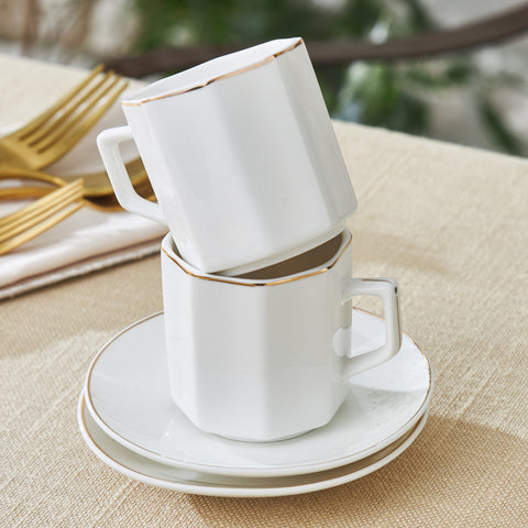 Karaca Vezir 6 Person Coffee Cup Set 80 ml